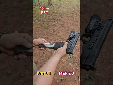 10mm Smith&Wesson M&P 2.0 F.R.T -Rip the Birds :/   Freedom Finger Triggers #brrrt #10mm #F.R.T