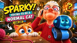 Sparky ! Trying to be a NORMAL Cat - I Am Cat VR screenshot 2
