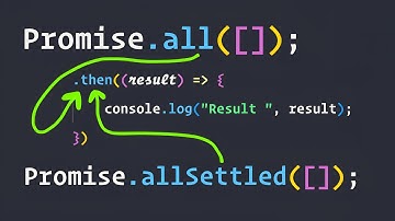 Promise All vs Settled #javascript