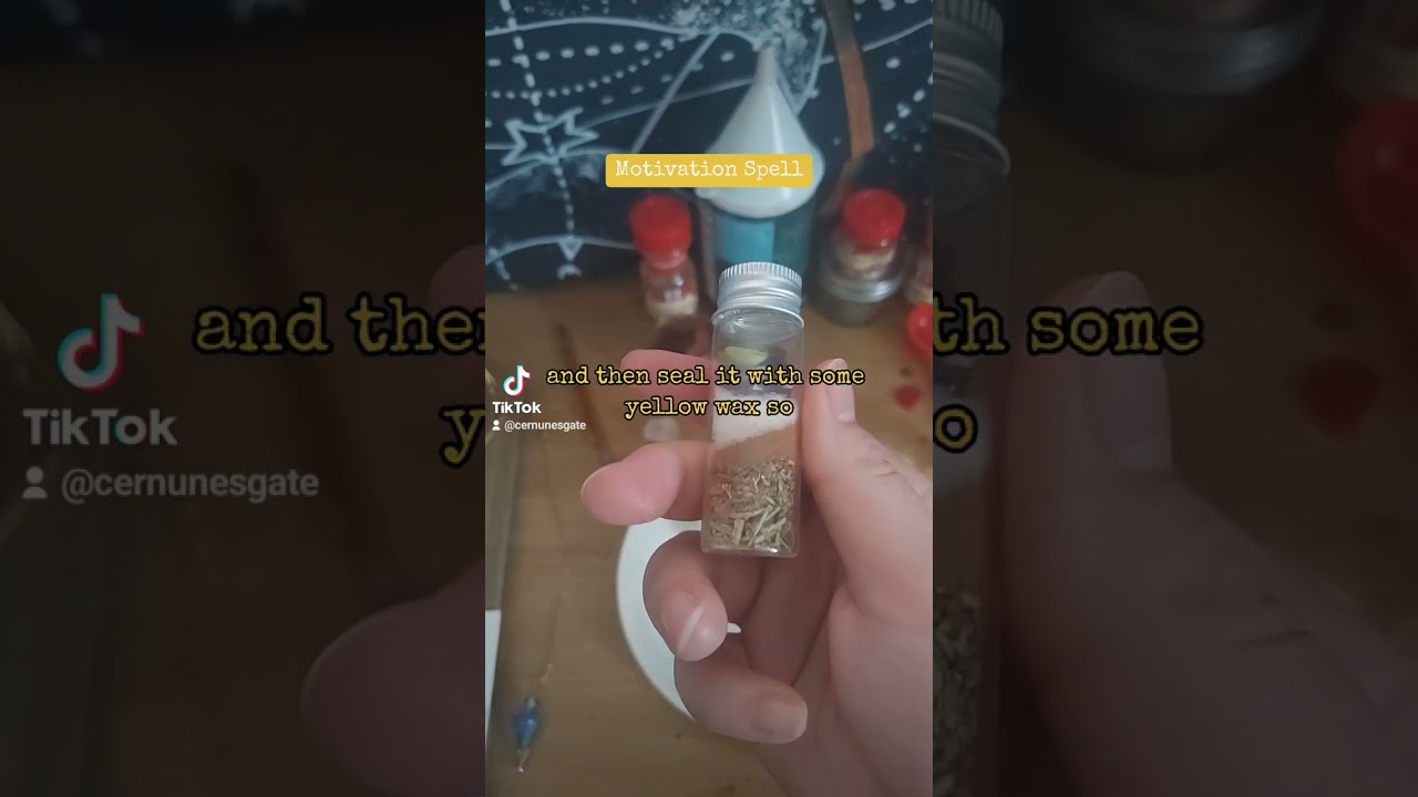 A Simple Motivation Spell