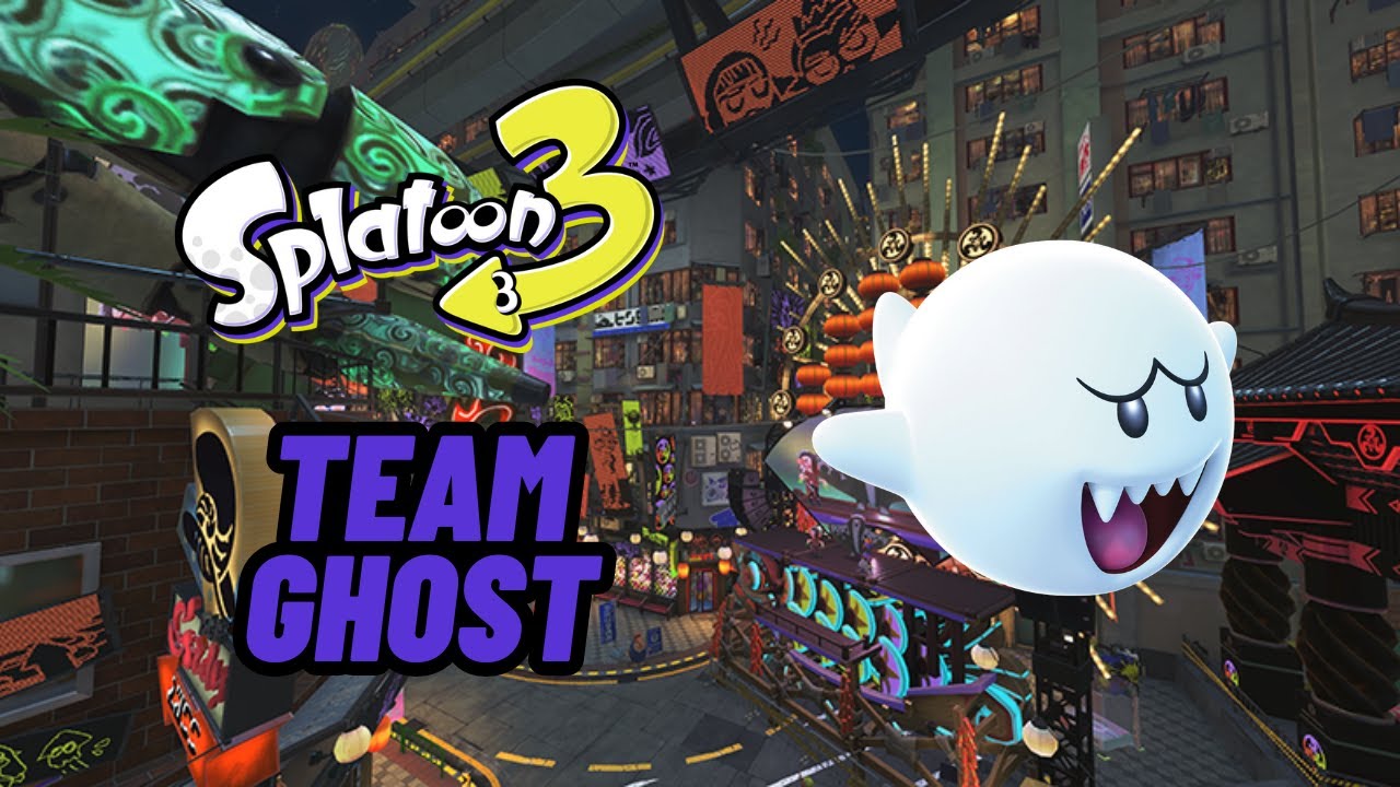Splatoon 3: Splatoween Splatfest Team ghost Day 1 (ghoulish best friend ...