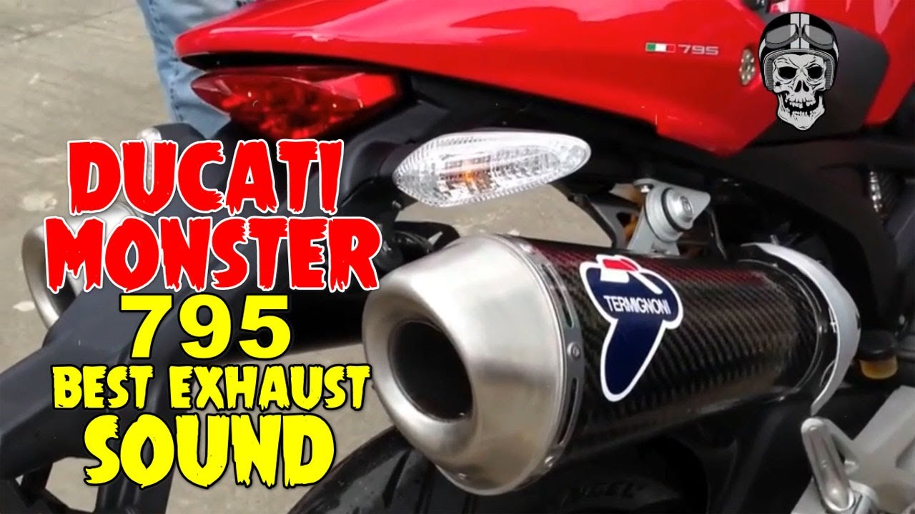 Ducati Monster 795 Awesome Exhaust Sound: SC Project VS Termignoni VS LeoVince VS Arrow