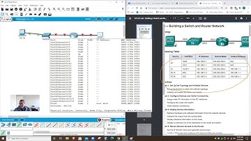 Lab – Building a Switch and Router Network - Network Essentials