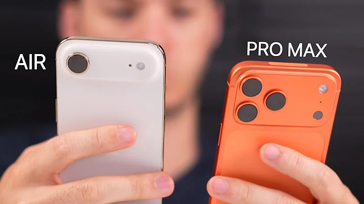 iPhone Air vs 17 Pro Max After 5 Days - You've Been Misled!