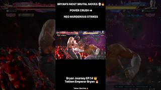 Bryan’s Power Crush 💀🔥Neo Murderous Strikes 👑Tekken Emperor Bryan — Ep. 14#Tekken8 #Shorts
