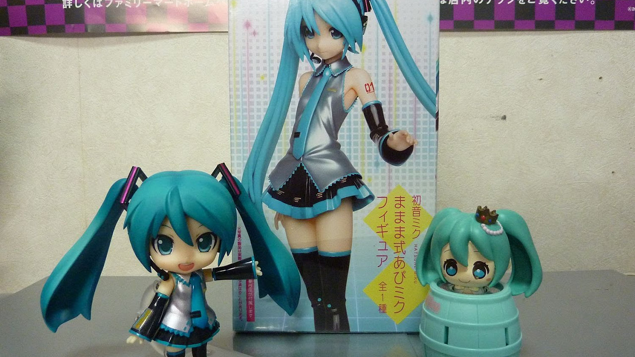初音ミク　SPMナチュラル & ままま式あぴミク　セット タイトー：初音ミクままま式あぴミクフィギュア 撮影＆レビュー
