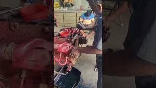 mahindra 575 di tractor engine oil water mixing problem #mahindra #shorts #engine