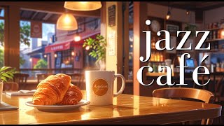 Smooth Jazz Café ☕Ambiance Music  [ 4K • Cozy and Soothing Sounds ]  Chill out Lounge ✨