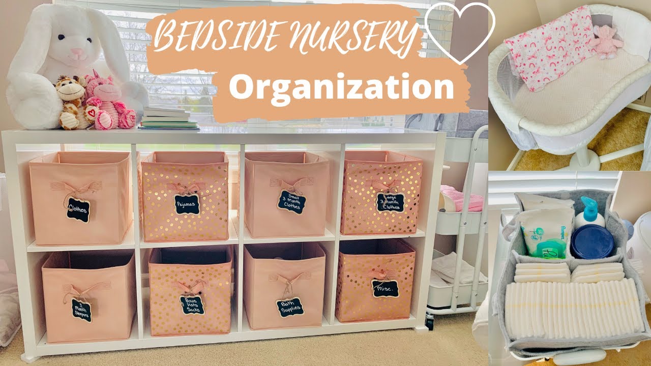 Room Share Nursery Bedside Nursery Organization 2021 YouTube