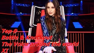 Top 9 Battle & Knockout (The Voice around the world XI)(REUPLOAD)