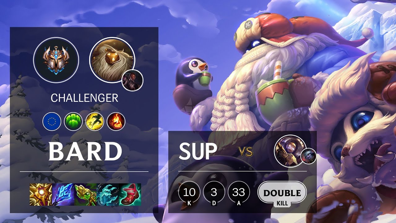 Bard Support vs Blitzcrank - EUW Challenger Patch 11.18