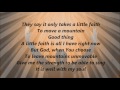 MercyMe Even If Lyrics MercyMe Even If Lyrics