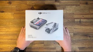 DJI Mini 4 pro unboxing - No Commentary