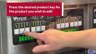 Pitco Digital Controller Programming: Changing Shake Time