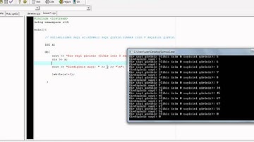C++ Dersleri -- 11 -- C++ Do While Döngüsü