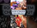 Akeem cooks 4 Rosealee!!