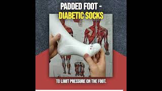 Padded-Foot Diabetic Socks