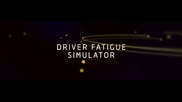 Driver Fatigue Simulator: virtual reality to prevent road accidents