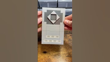 Day 613 of building a silver play button out of LEGO until I get a real one #lego #playbutton #short