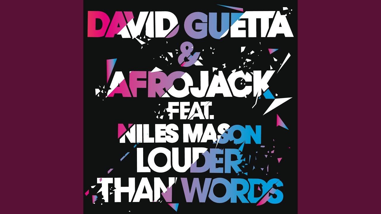 David Guetta Afrojack Louder Than Words Lyrics Genius Lyrics david guetta afrojack louder than