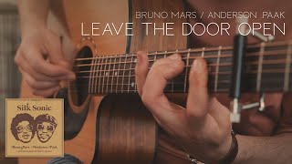 Bruno Mars, Anderson .Paak - Leave The Door Open // Fingerstyle Guitar