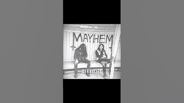 The craziest band ever☠️#musicedit #blackmetal #mayhem