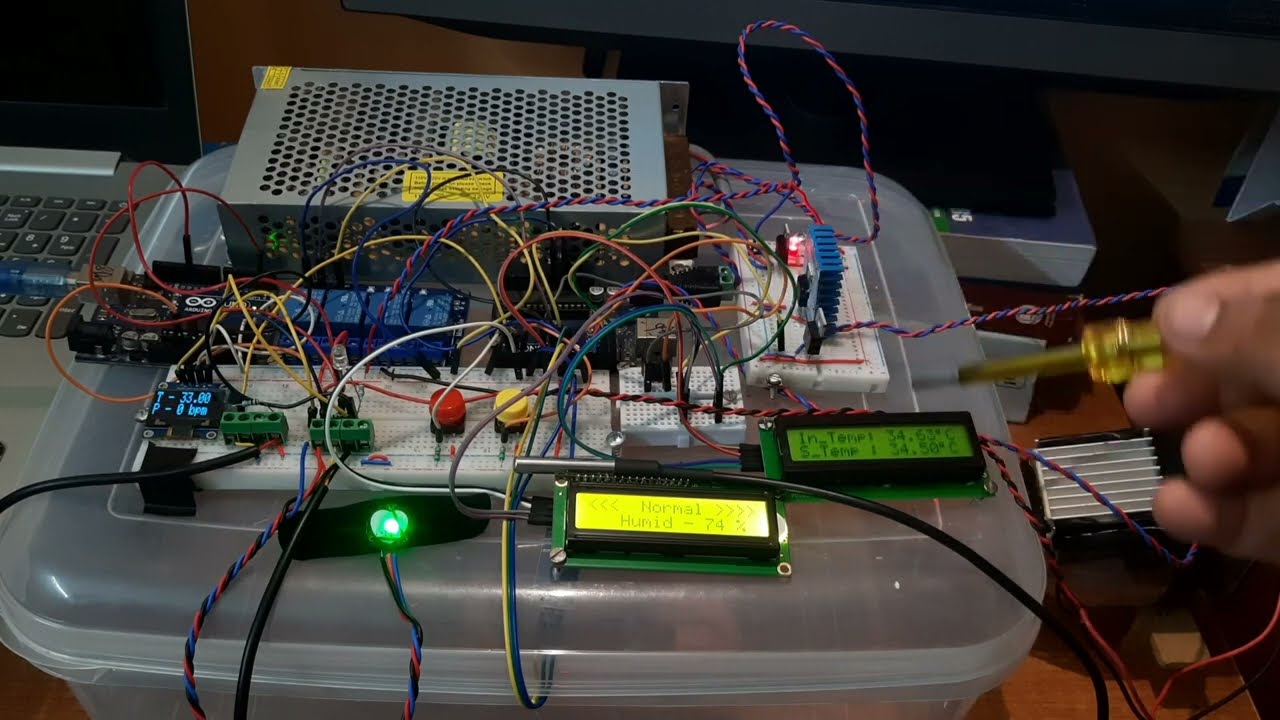 Neonatal Incubator Using Arduino - Project Demonstration