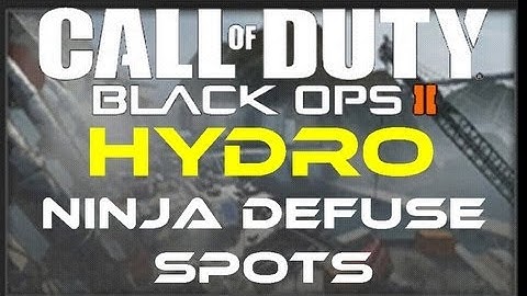 Black Ops 2 - Hydro Ninja Defuse Spots / Tutorial (Revolution Map Pack) by Product Shard