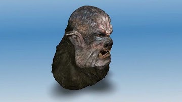 Character Design Apeoguhl 123D Sculpt on iPad