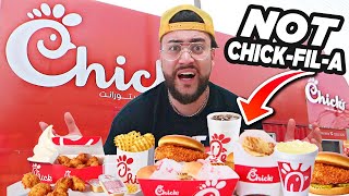 EXPOSING A FAKE CHICK-FIL-A IN QATAR!! (Chicks Taste Test)
