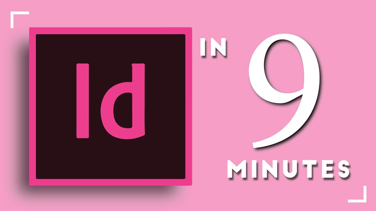 Update Learn Adobe InDesign in 9 MINUTES! | Formatting, Tools, Layout, Text Etc. | 2020 Beginner Basics