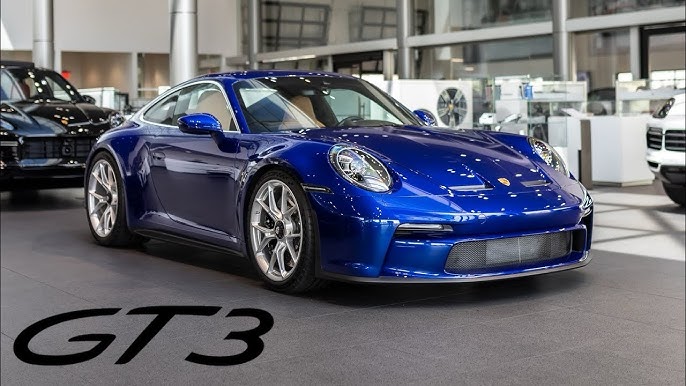 Cette Porsche 911 GT3 arbore une peinture innovante qui s'enlève