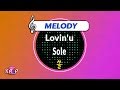 [KPOP MR 노래방] Lovin'u - 쏠 (With Melody Ver.)ᆞLovin'u - Sole