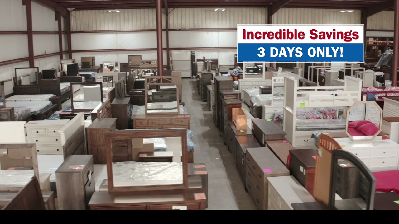 Warehouse Outlet Weekend Event - YouTube