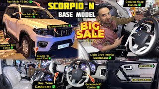 2024 Scorpio N Base Model Modified With Price ✅ Scorpio N Z2 Base to Top Modification