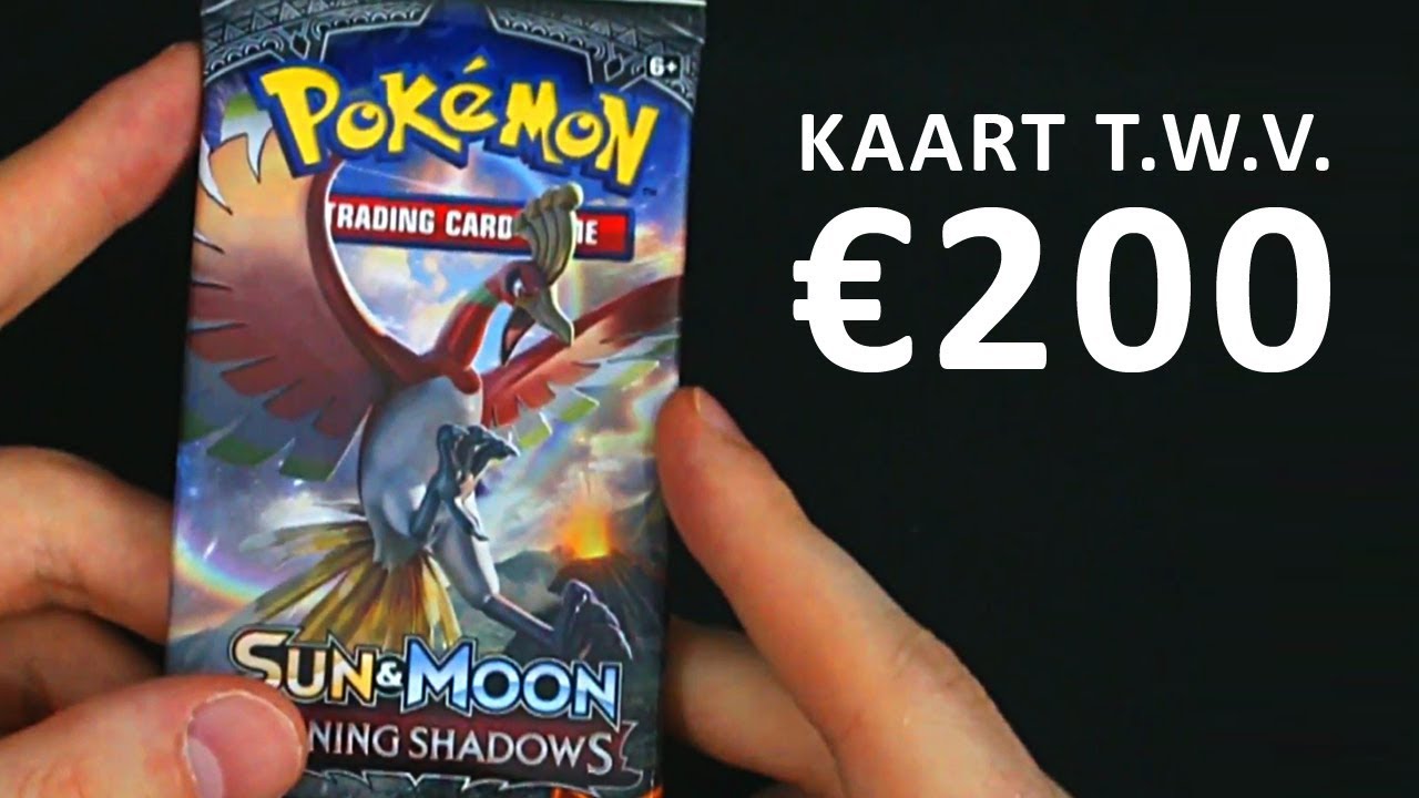 bekken actie Malaise We're going for that € 200 Pokémon card! - YouTube