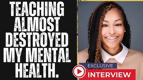 Teacher Trauma: I Quit Teaching To Heal My Mind & Body! Teachers Are Depressed, Anxious & Stessed! 🥺