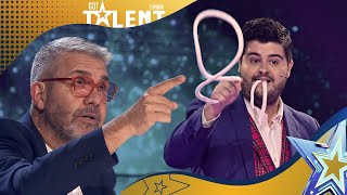 This MAGICIAN's top COMEDY gets him the GOLDEN BUZZER | Semifinals 01 | Spain's Got Talent 2023