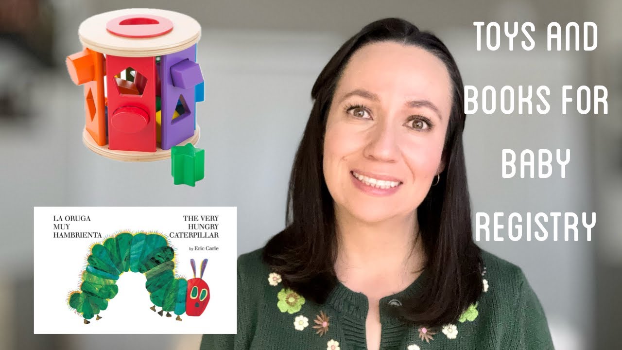 Baby Shower Gift Guide: The Best Toys & Books for Newborns!