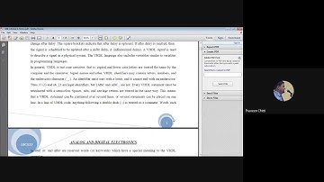 PRAVEEN CHITTI 18CS33 ADE CLASS 28 Introduction to VHDL