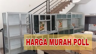 PRICE OF DISH RACKS AT THE BINTANG BARU FURNITURE STORE SRAGEN