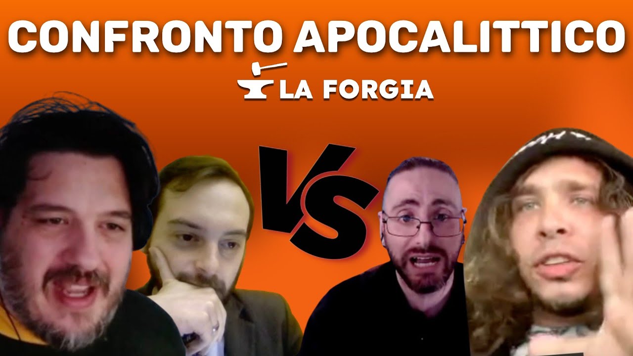 CONFRONTO APOCALITTICO DELLIMELLOW e LUCAMATTEO vs WANNABEBUDDHA e RICCARDO FINE