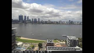 Perth CBD time lapse - first video