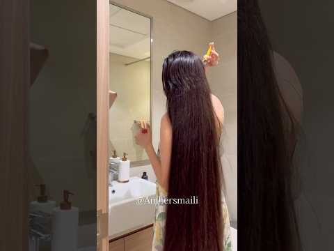 طريقة تزييت الشعر بالطريقه الصحيحه مع المغربيه