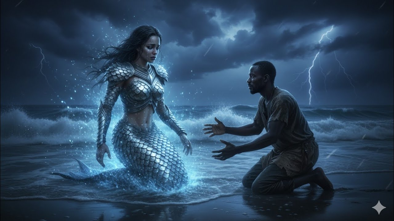 ALIJITOA MHANGA KWA AJILI YA MAPENZI 💔🌊 | Hadithi ya Ngurva na Mvuvi ..... #folklore 