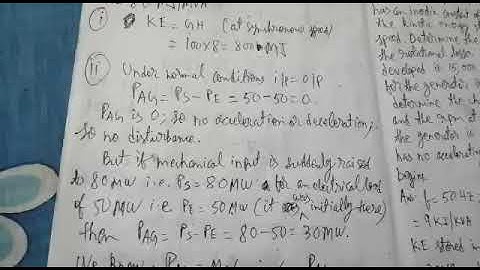 Video lecture on Power Systems 2- Stability Problem by Joy Bandopadhyay of EE Dept., SIEM