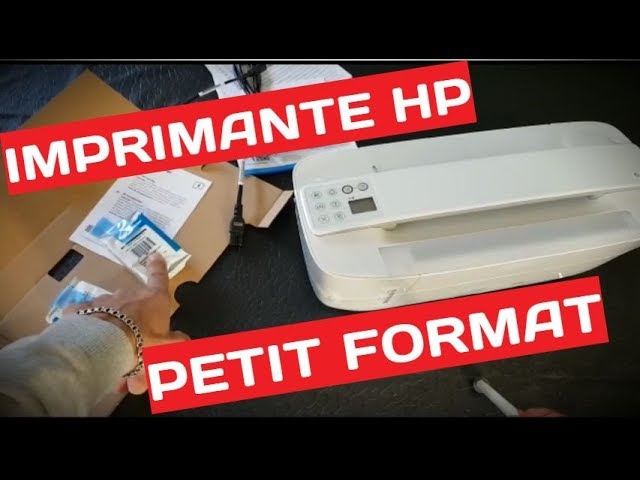 Test HP DeskJet 3720 : l'imprimante 3-en-1 la plus compacte - Les Numériques