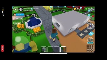 My First video (block craft 3d village tour)