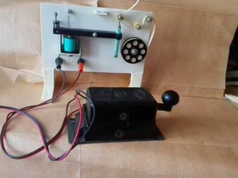 Soviet Telegraph demonstration apparatus