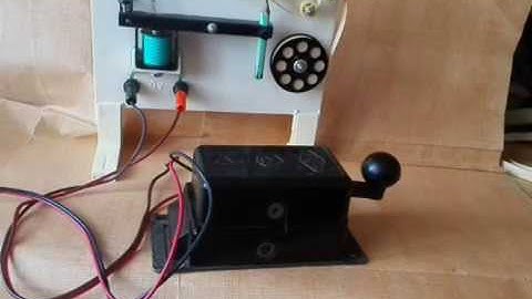 Soviet Telegraph demonstration apparatus